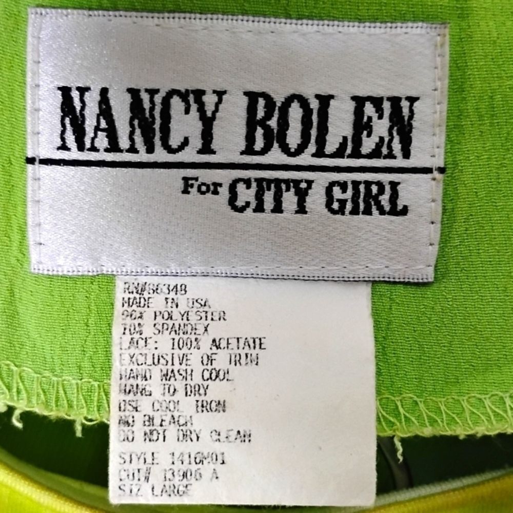 Nancy Bolen Vintage Skirt Set Size Large - Picture 9 of 10